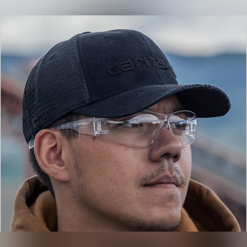 Carhartt Men's Canvas Mesh-Back Logo Graphic Cap Carhartt Brown/Oiled Walnut Hat - Picture 3 of 6